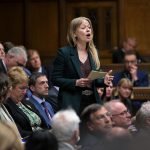 Sian Berry speaking in parliament - copyright House of Commons