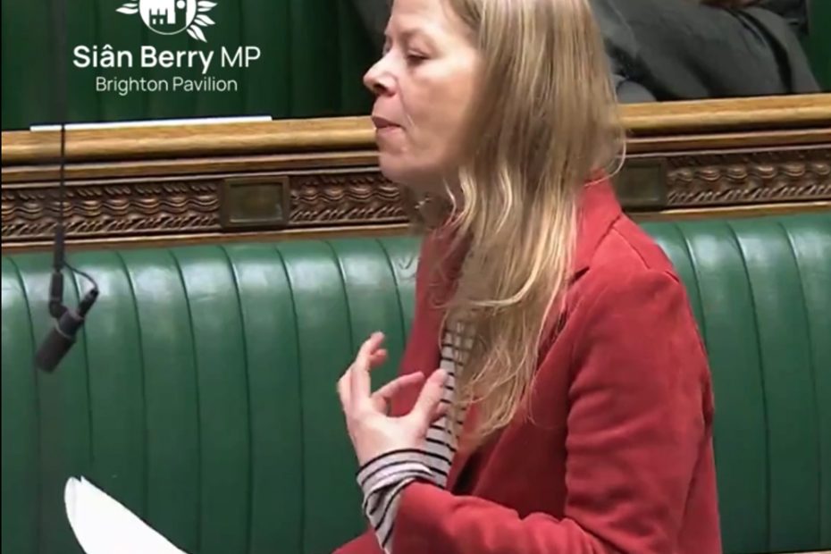Sian Berry speaking in 2026 in the House of Commons about the right to a trial by jury.